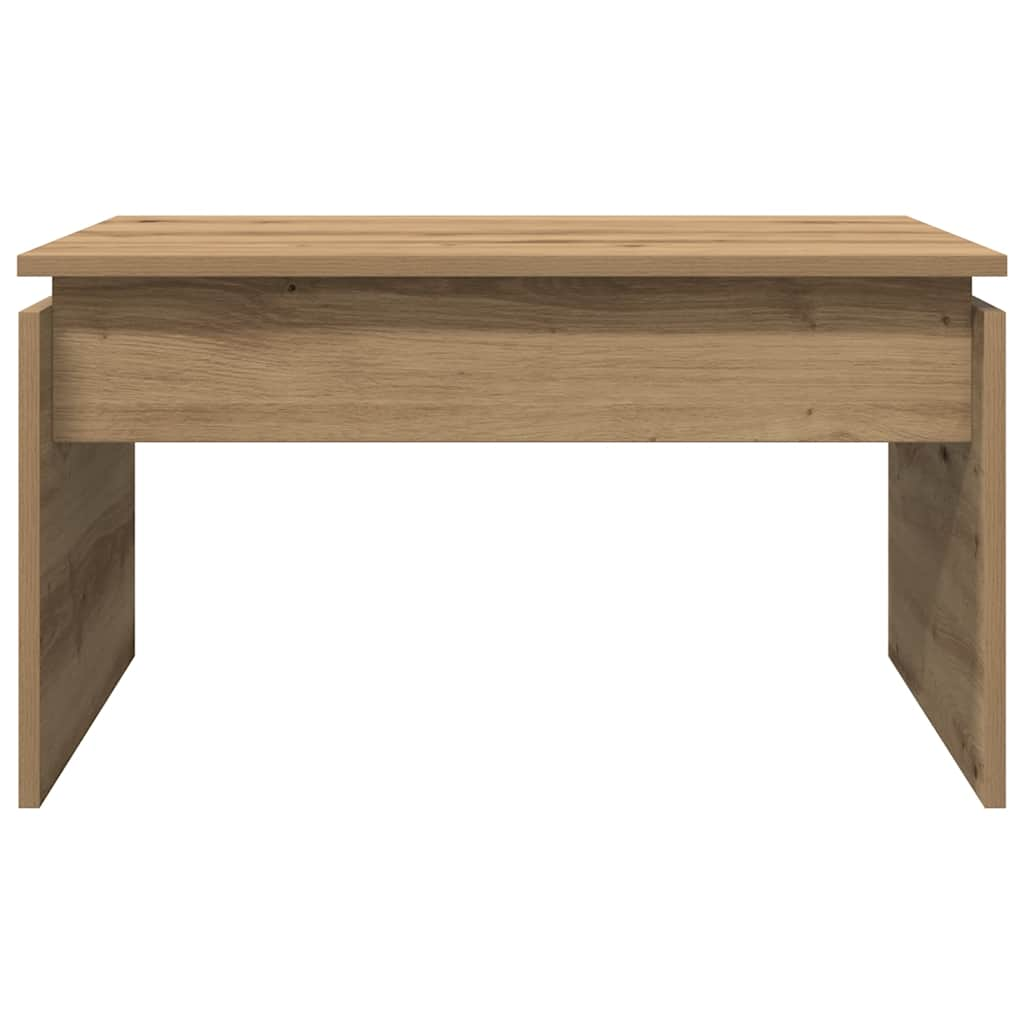 Coffee Table Artisan Oak 68x50x38 cm Engineered Wood