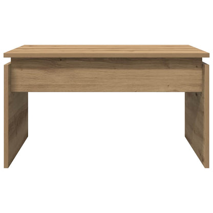 Coffee Table Artisan Oak 68x50x38 cm Engineered Wood