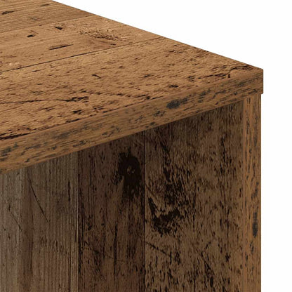 Desk Old Wood 102.5x35x75 cm Engineered Wood