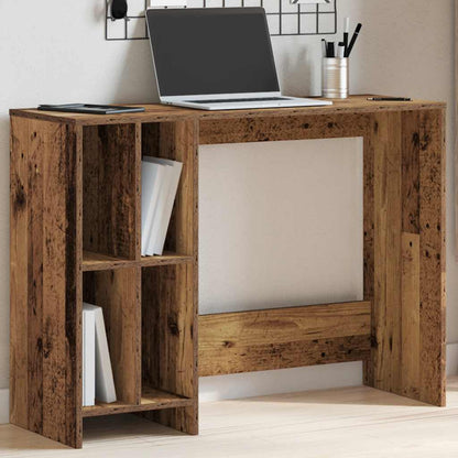 Desk Old Wood 102.5x35x75 cm Engineered Wood