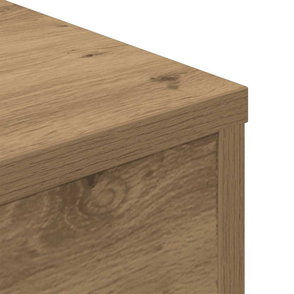 Coffee Table Artisan Oak 55x55x30 cm Engineered Wood