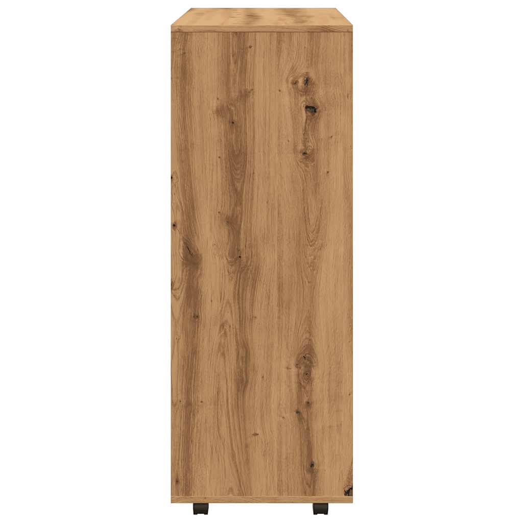 Wardrobe Artisan Oak 80x40x110 cm Engineered Wood