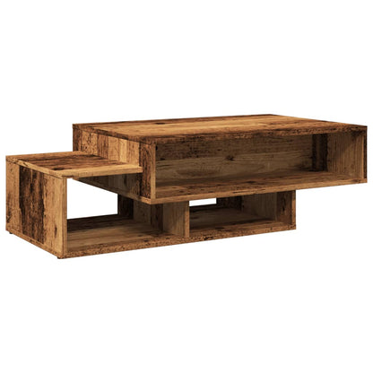 Coffee Table Old Wood 105x55x32 cm Engineered Wood