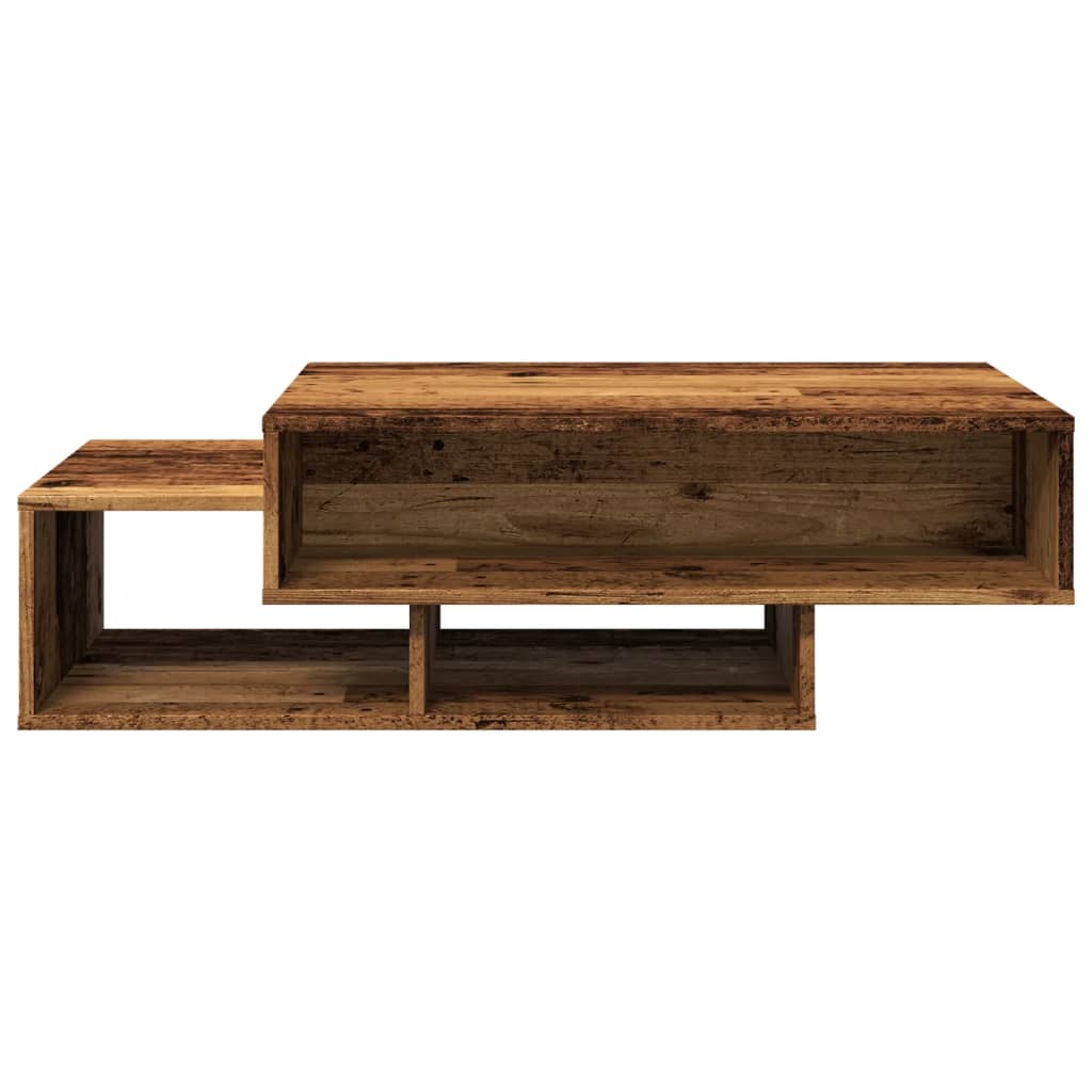 Coffee Table Old Wood 105x55x32 cm Engineered Wood