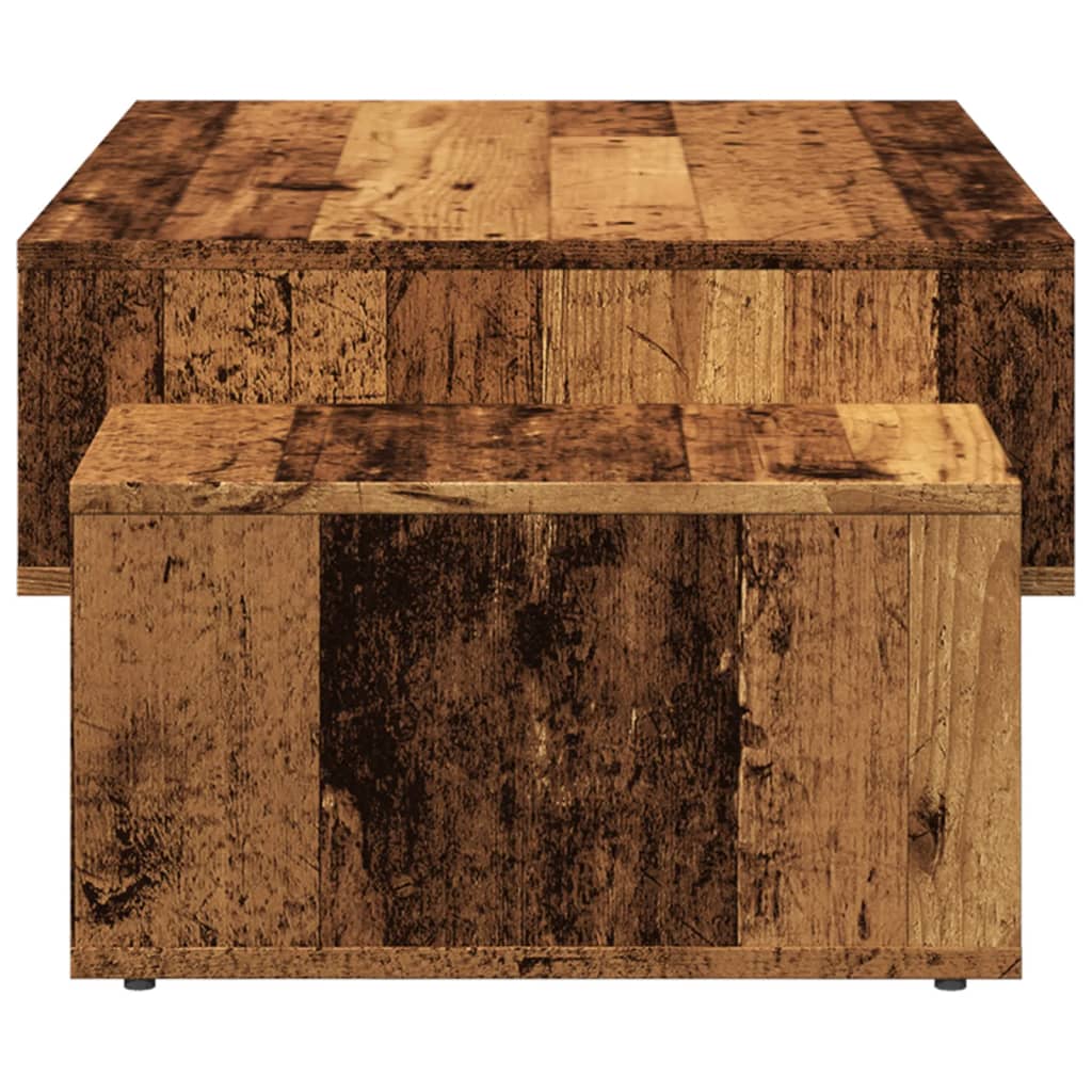 Coffee Table Old Wood 105x55x32 cm Engineered Wood