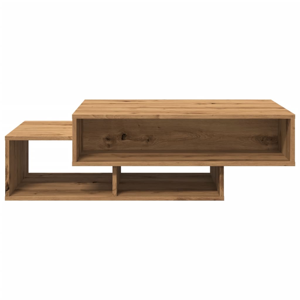 Coffee Table Artisan Oak 105x55x32 cm Engineered Wood