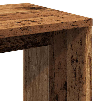 Nesting Tables 3 pcs Old Wood Engineered Wood