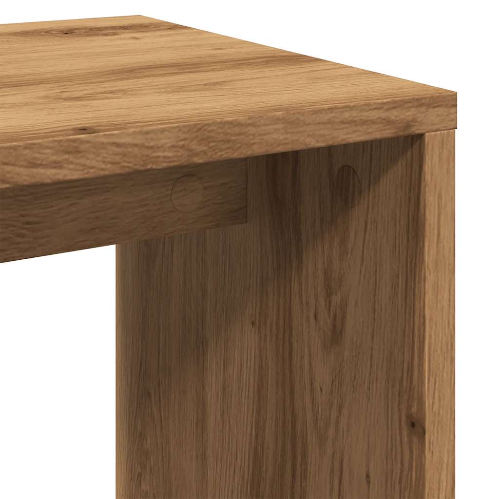 Nesting Tables 3 pcs Artisan Oak Engineered Wood