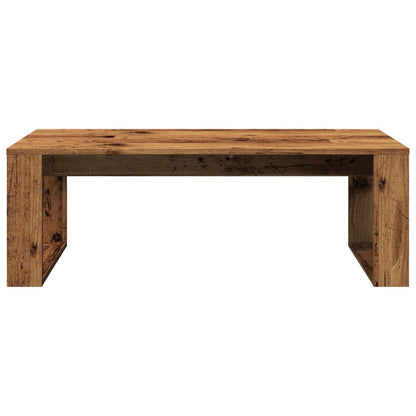 Coffee Table Old Wood 102x50x35 cm Engineered Wood