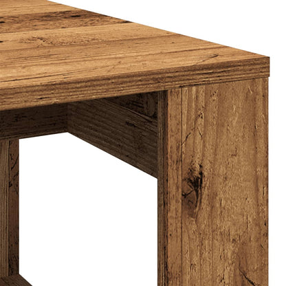 Coffee Table Old Wood 102x50x35 cm Engineered Wood