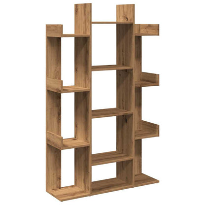 Book Cabinet Artisan Oak 86x25.5x140 cm Engineered Wood