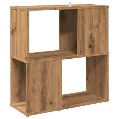 Book Cabinet Artisan Oak 60x24x63 cm Engineered Wood