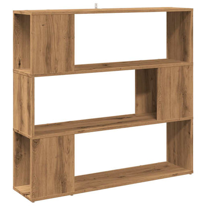 Book Cabinet/Room Divider Artisan Oak 100x24x94 cm