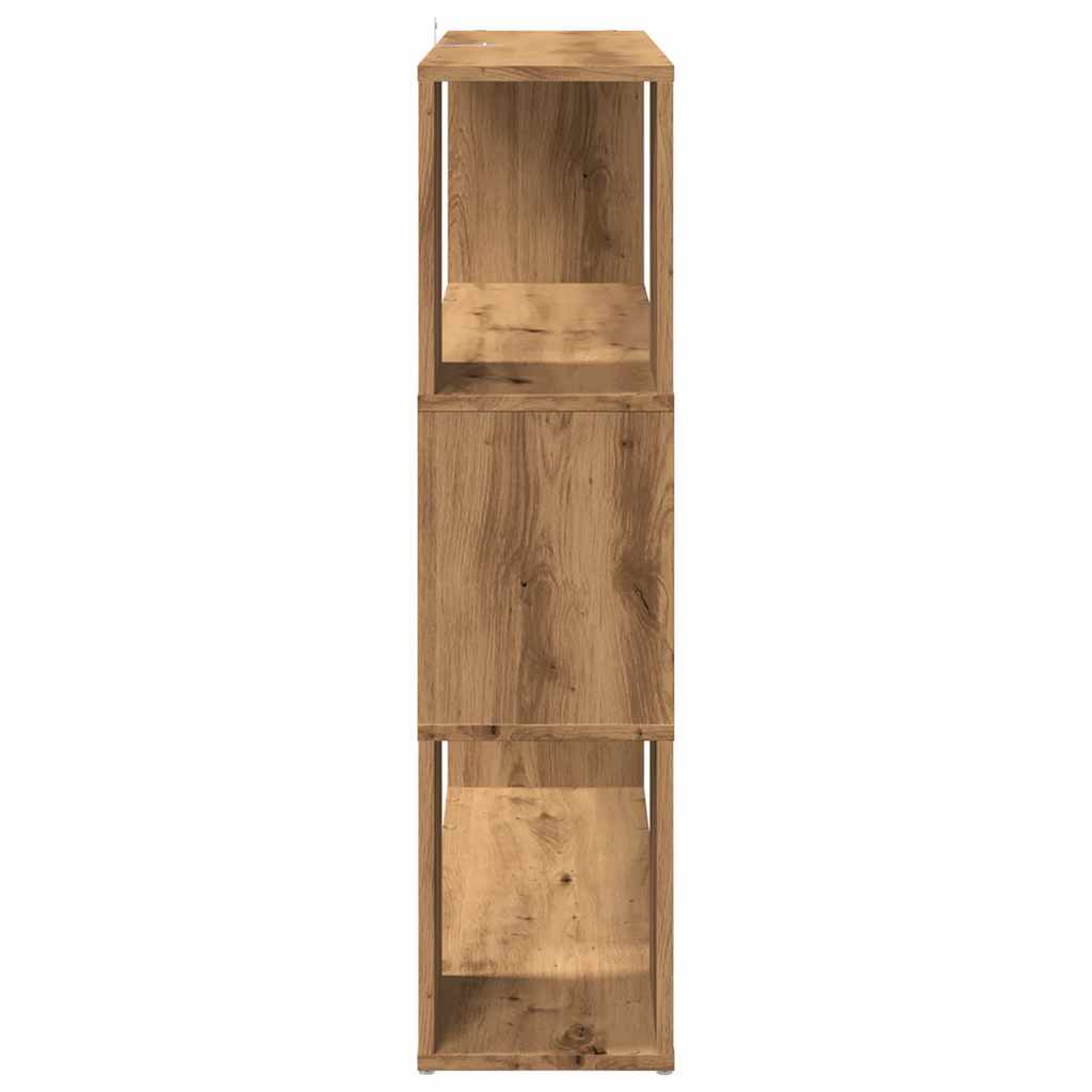 Book Cabinet/Room Divider Artisan Oak 100x24x94 cm