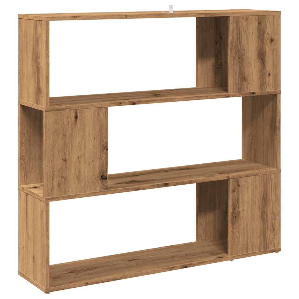 Book Cabinet/Room Divider Artisan Oak 100x24x94 cm