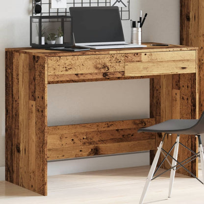 Desk Old Wood 101x50x76.5 cm Engineered Wood