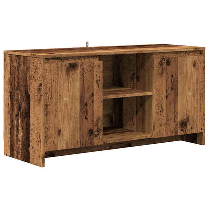 TV Cabinet Old Wood 102x37.5x52.5 cm Engineered Wood