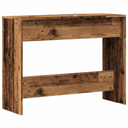 Console Table Old Wood 100x35x76.5 cm Engineered Wood