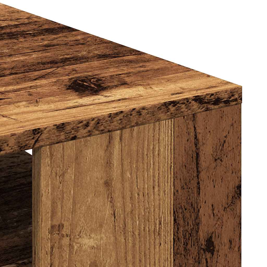 Coffee Table Old Wood 102x55x43 cm Engineered Wood