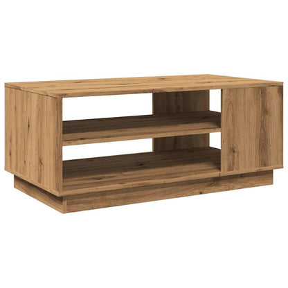 Coffee Table Artisan Oak 102x55x43 cm Engineered Wood