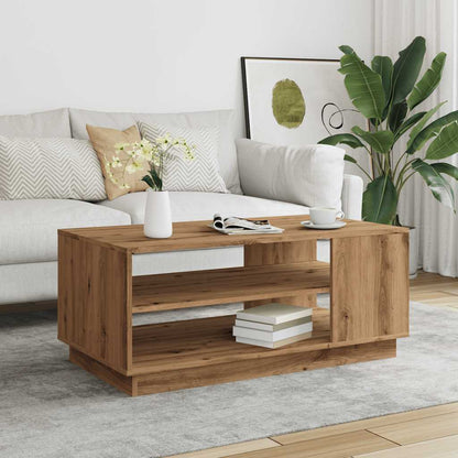 Coffee Table Artisan Oak 102x55x43 cm Engineered Wood