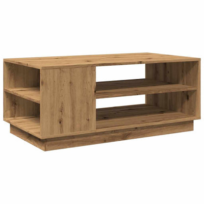 Coffee Table Artisan Oak 102x55x43 cm Engineered Wood