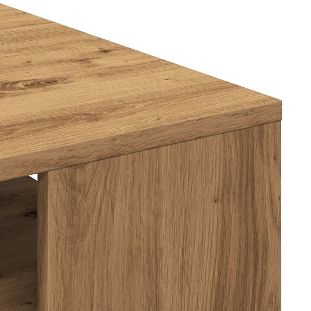 Coffee Table Artisan Oak 102x55x43 cm Engineered Wood