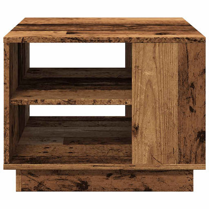 Coffee Table Old Wood 55x55x42 cm Engineered Wood