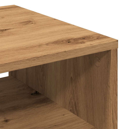 Coffee Table Artisan Oak 40x40x43 cm Engineered Wood