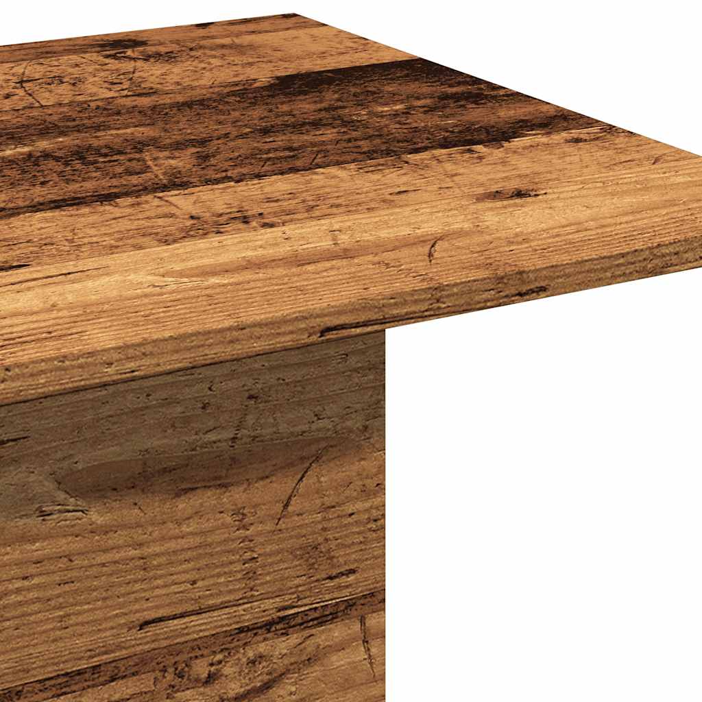 Coffee Table Old Wood 102x55.5x40 cm Engineered Wood