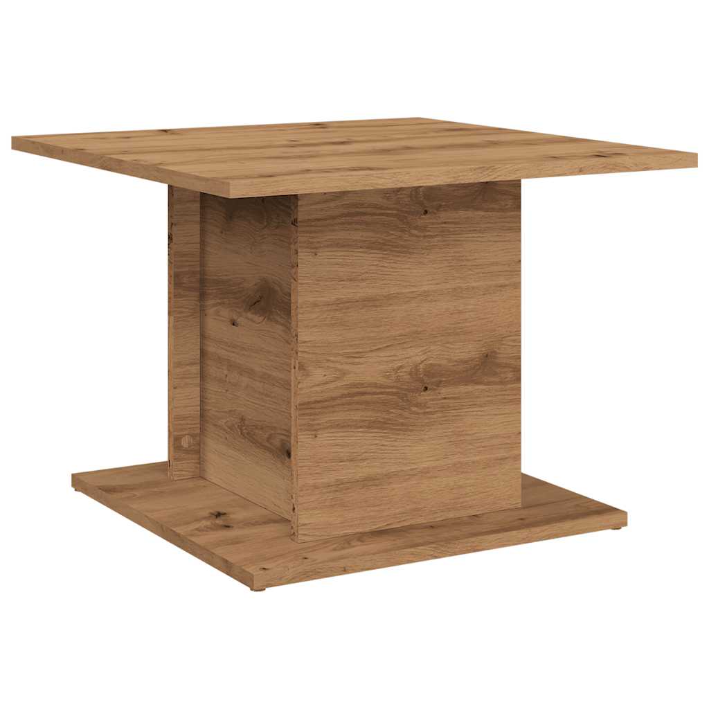 Coffee Table Artisan Oak 55.5x55.5x40 cm Engineered Wood