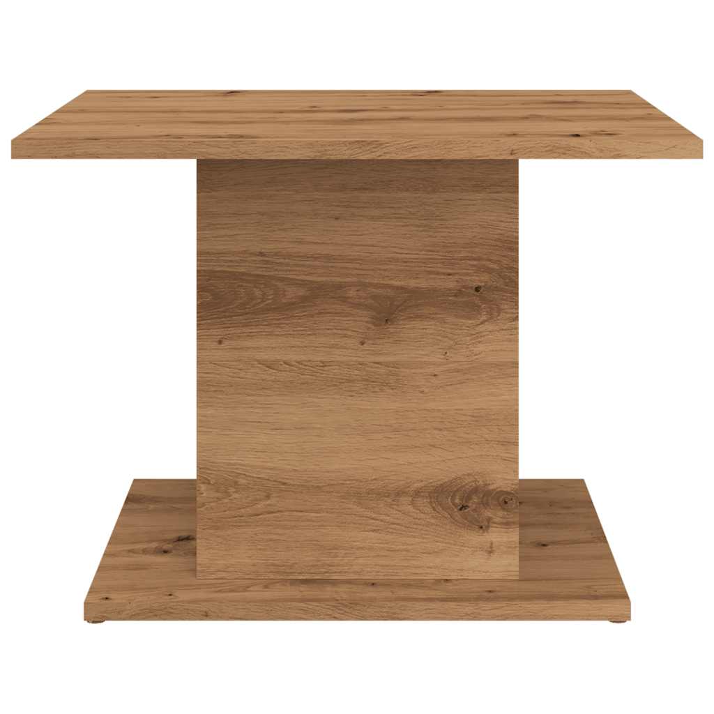 Coffee Table Artisan Oak 55.5x55.5x40 cm Engineered Wood