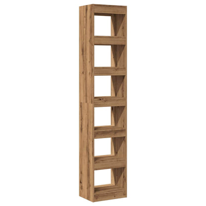 Book Cabinet/Room Divider Artisan Oak 40x30x198 cm