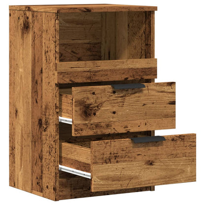 Bedside Cabinet Old Wood 40x36x65 cm Engineered Wood