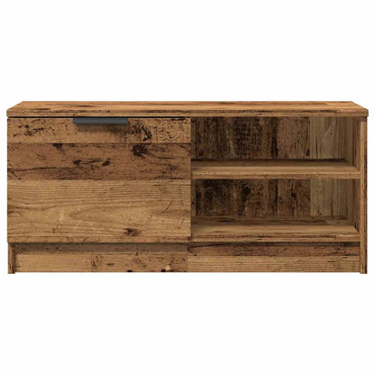 TV Cabinets 2 pcs Old Wood 80x35x36.5 cm Engineered Wood