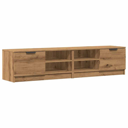 TV Cabinets 2 pcs Artisan Oak 80x35x36.5 cm Engineered Wood