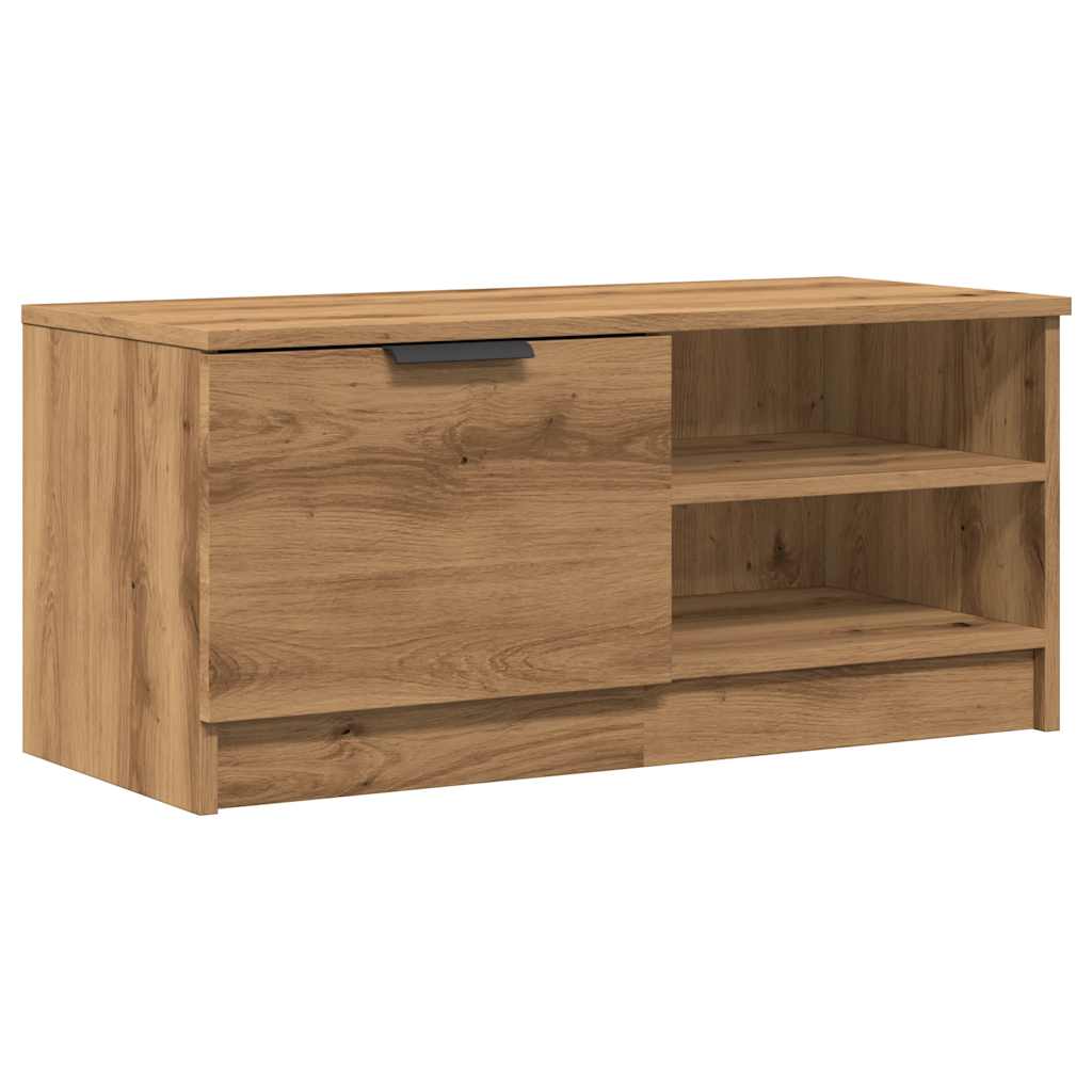 TV Cabinets 2 pcs Artisan Oak 80x35x36.5 cm Engineered Wood