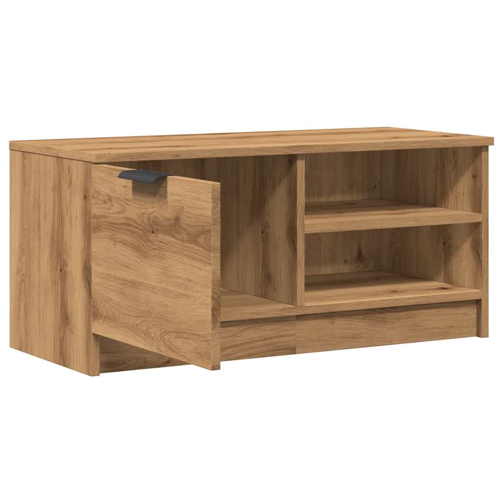 TV Cabinets 2 pcs Artisan Oak 80x35x36.5 cm Engineered Wood