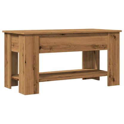 Coffee Table Artisan Oak 101x49x52 cm Engineered Wood