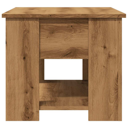 Coffee Table Artisan Oak 79x49x41 cm Engineered Wood