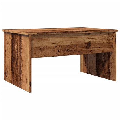 Coffee Table Old Wood 80x50.5x41.5 cm Engineered Wood