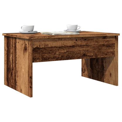 Coffee Table Old Wood 80x50.5x41.5 cm Engineered Wood