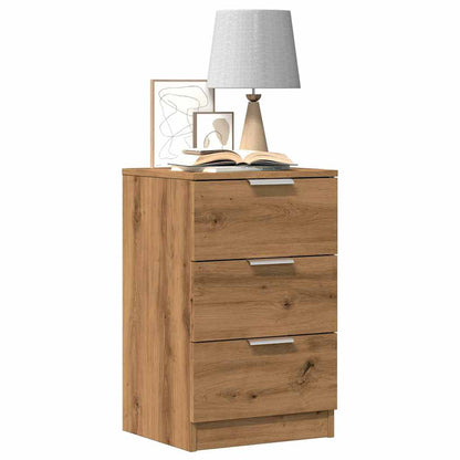 Bedside Cabinets 2 pcs Artisan Oak 40x36x65 cm Engineered Wood