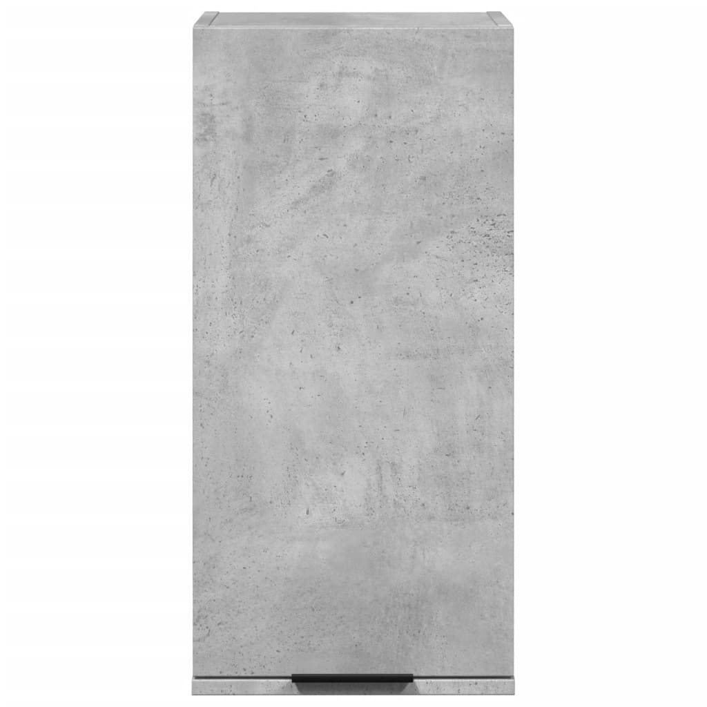 Wall-mounted Bathroom Cabinet Concrete Grey 32x20x67 cm