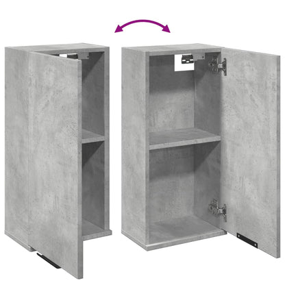 Wall-mounted Bathroom Cabinet Concrete Grey 32x20x67 cm