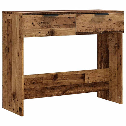 Console Table Old Wood 90x36x75 cm Engineered Wood