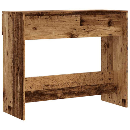 Console Table Old Wood 90x36x75 cm Engineered Wood