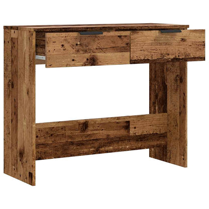 Console Table Old Wood 90x36x75 cm Engineered Wood