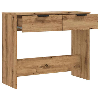 Console Table Artisan Oak 90x36x75 cm Engineered Wood