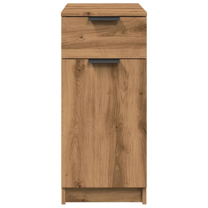 Desk Cabinet Artisan Oak 33x50x75 cm Engineered Wood